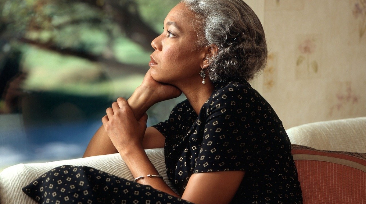 Pensive woman