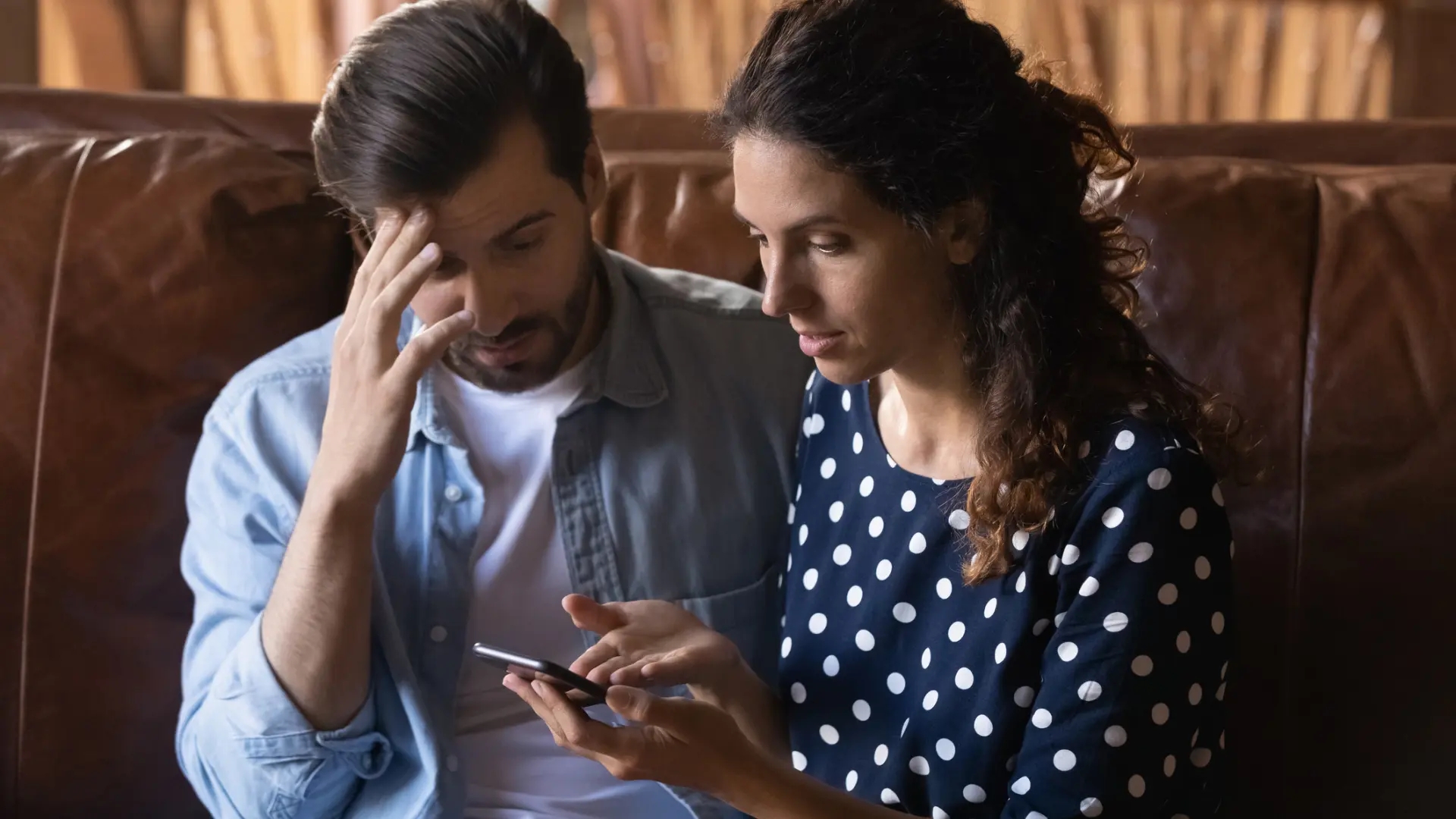 Confused couple