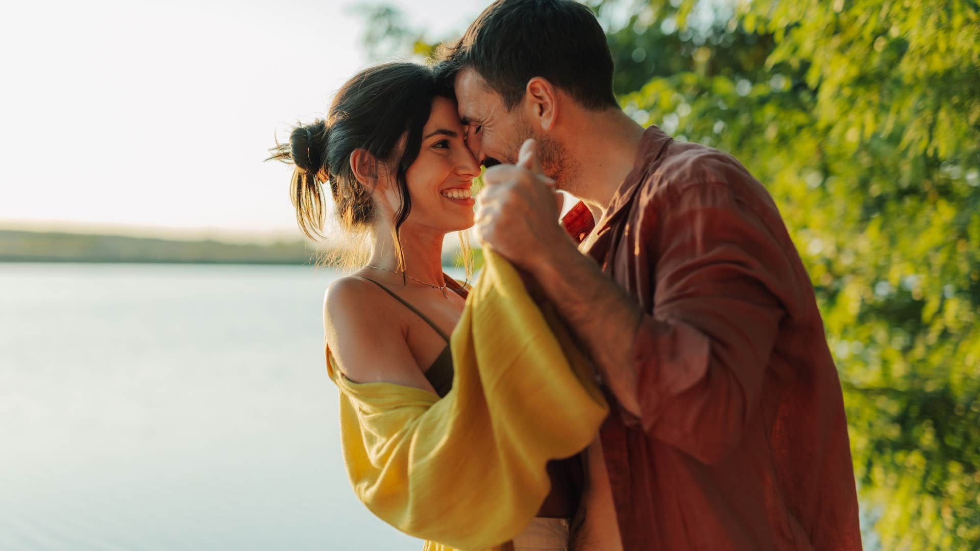 Romantic couple
