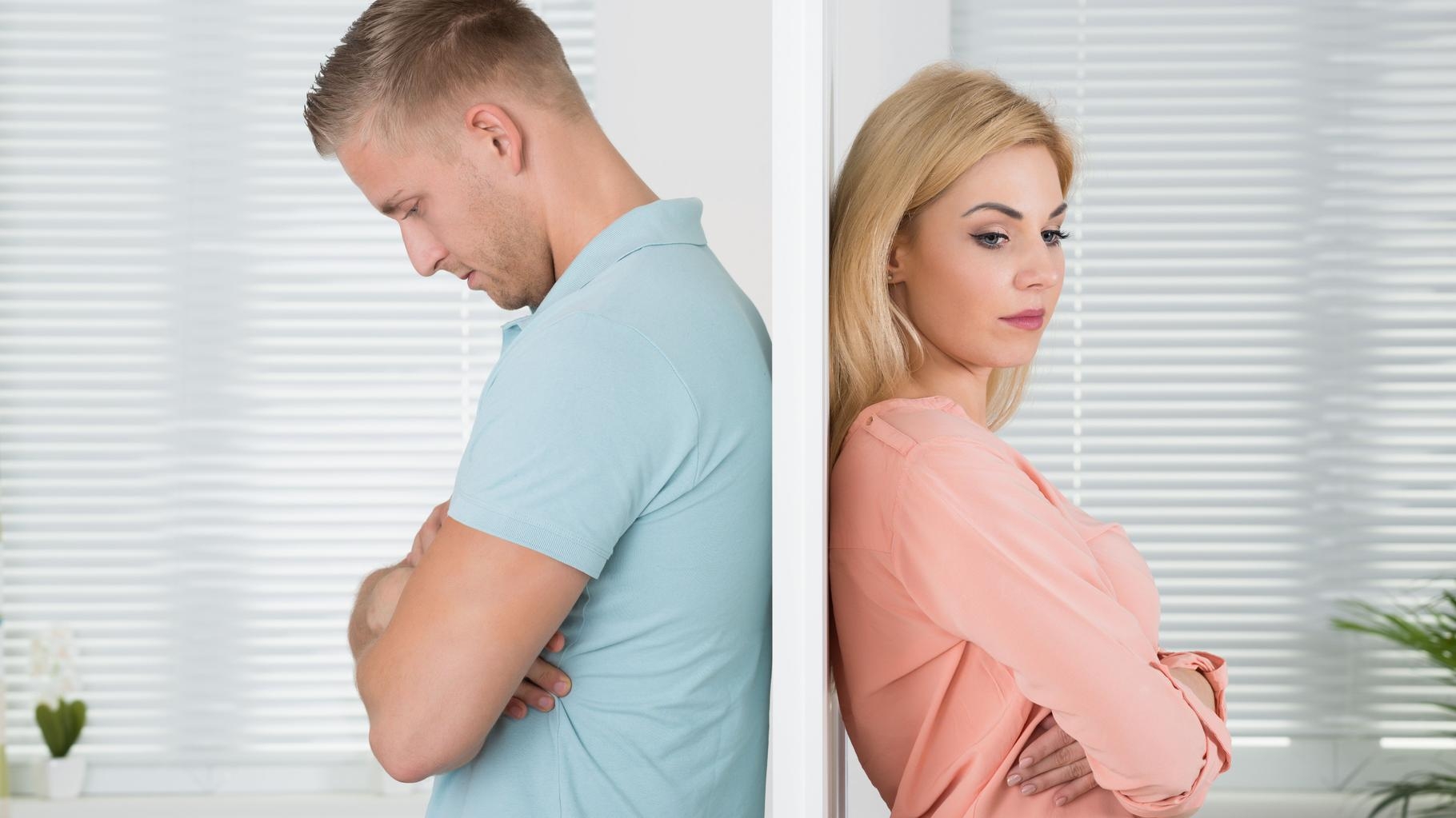 Arguing couple