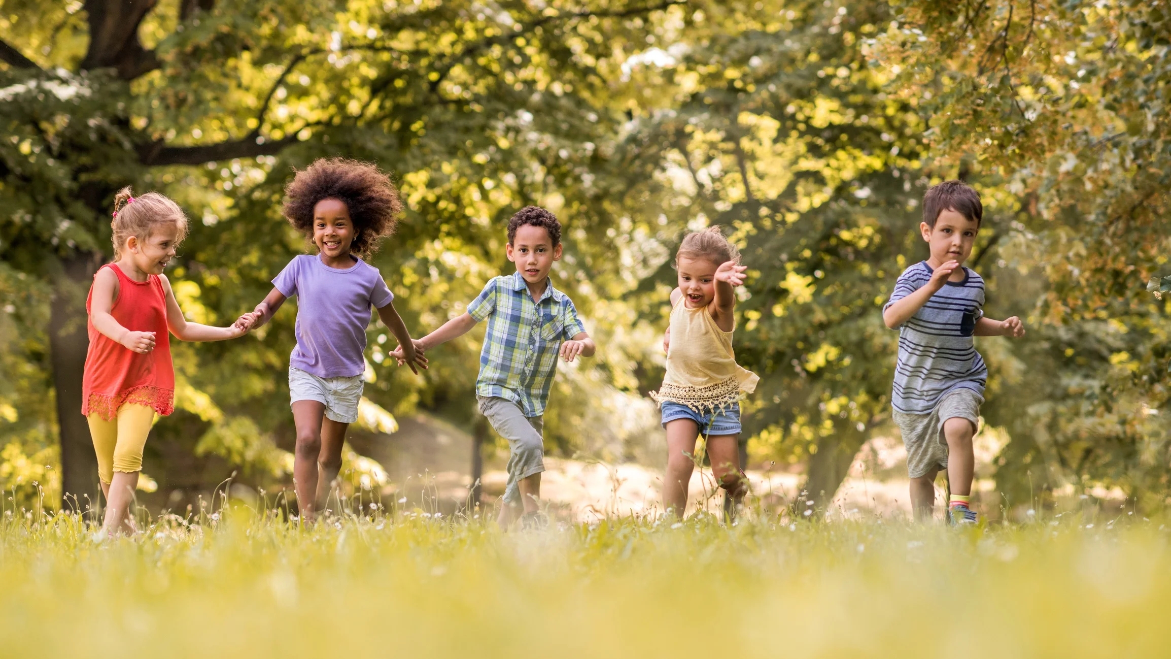 70s kids playing outside