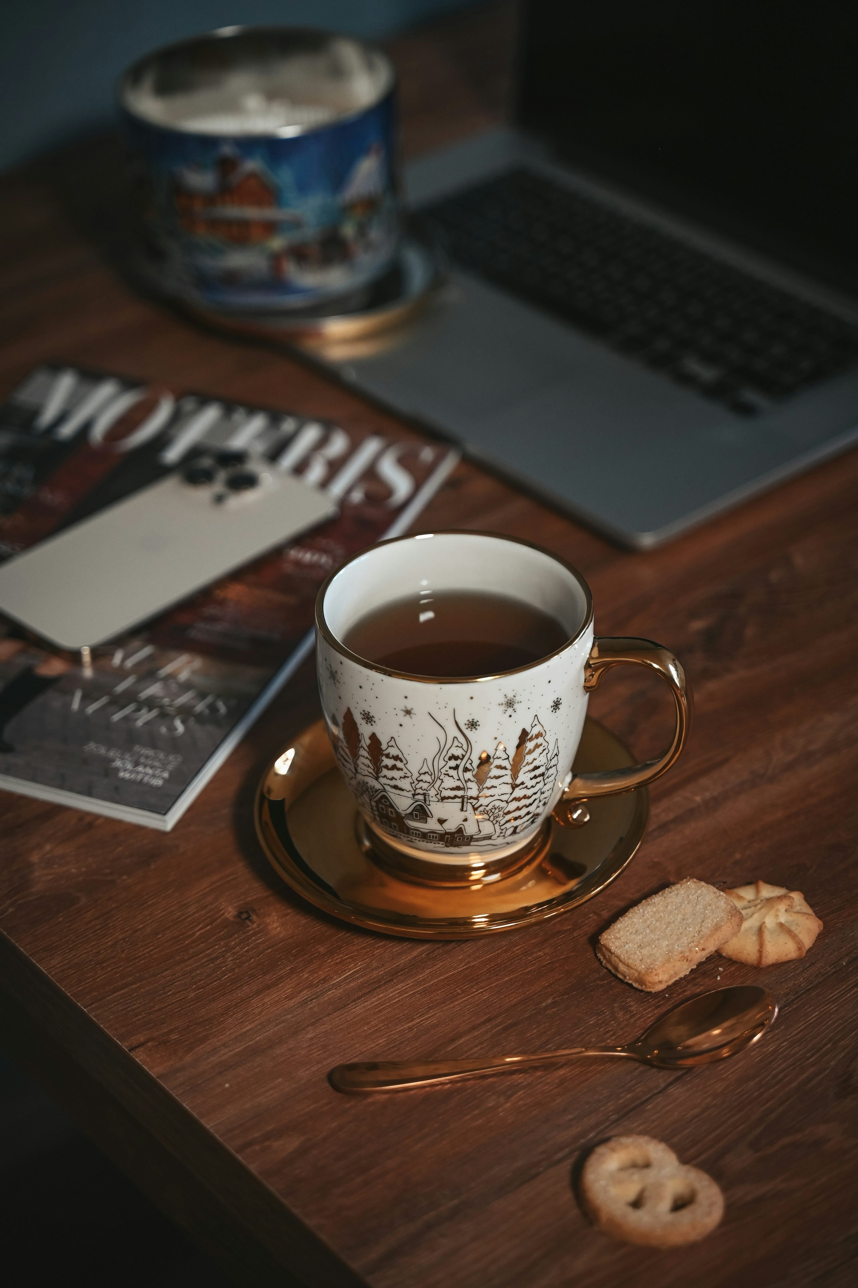 Cozy evening tea