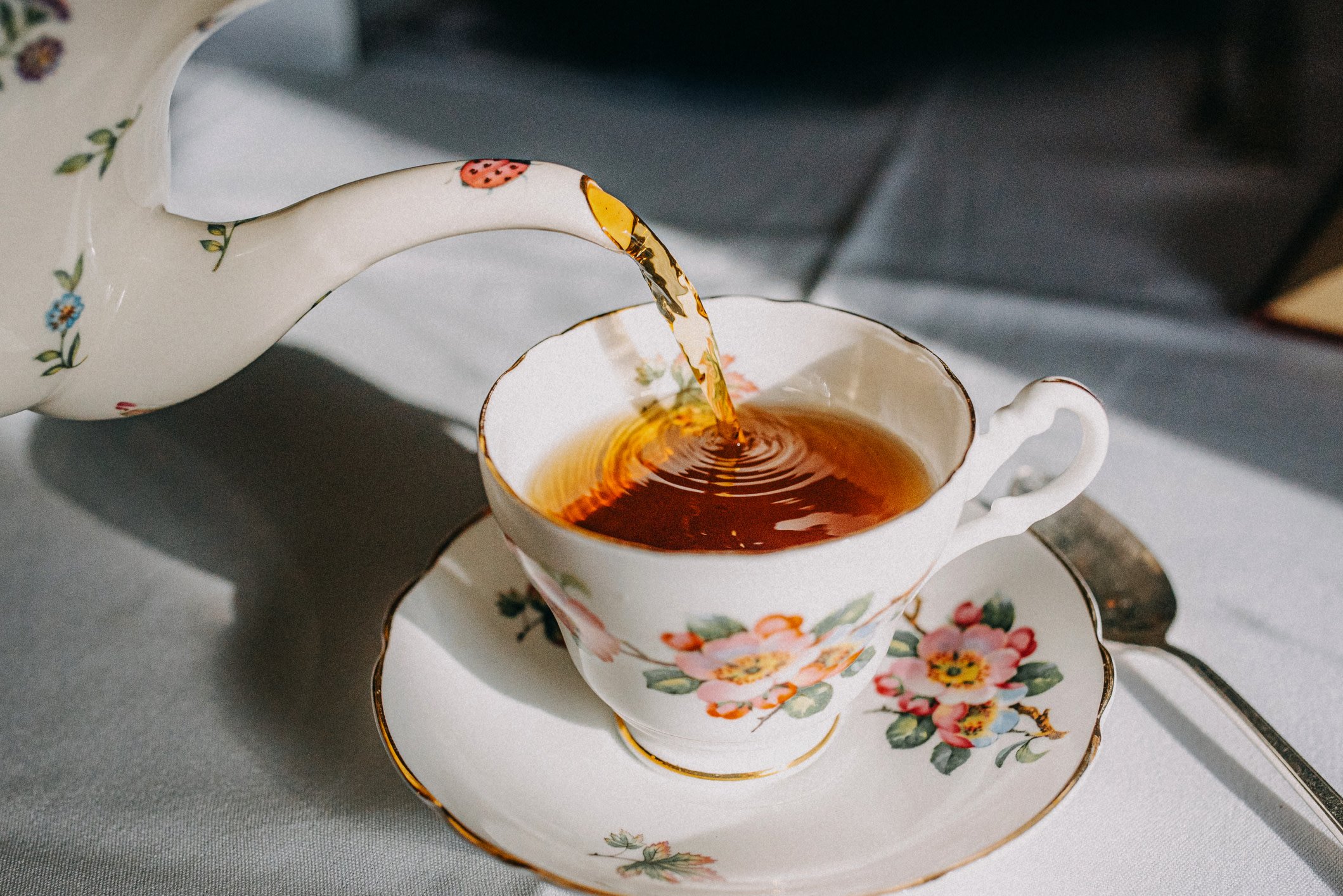 Making herbal tea