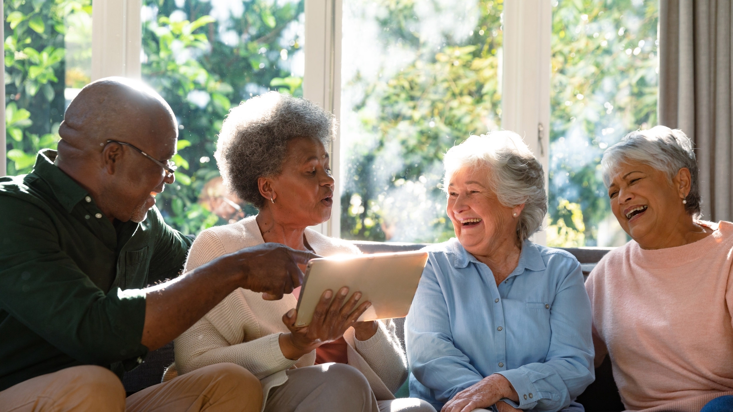 Older adult remembering
