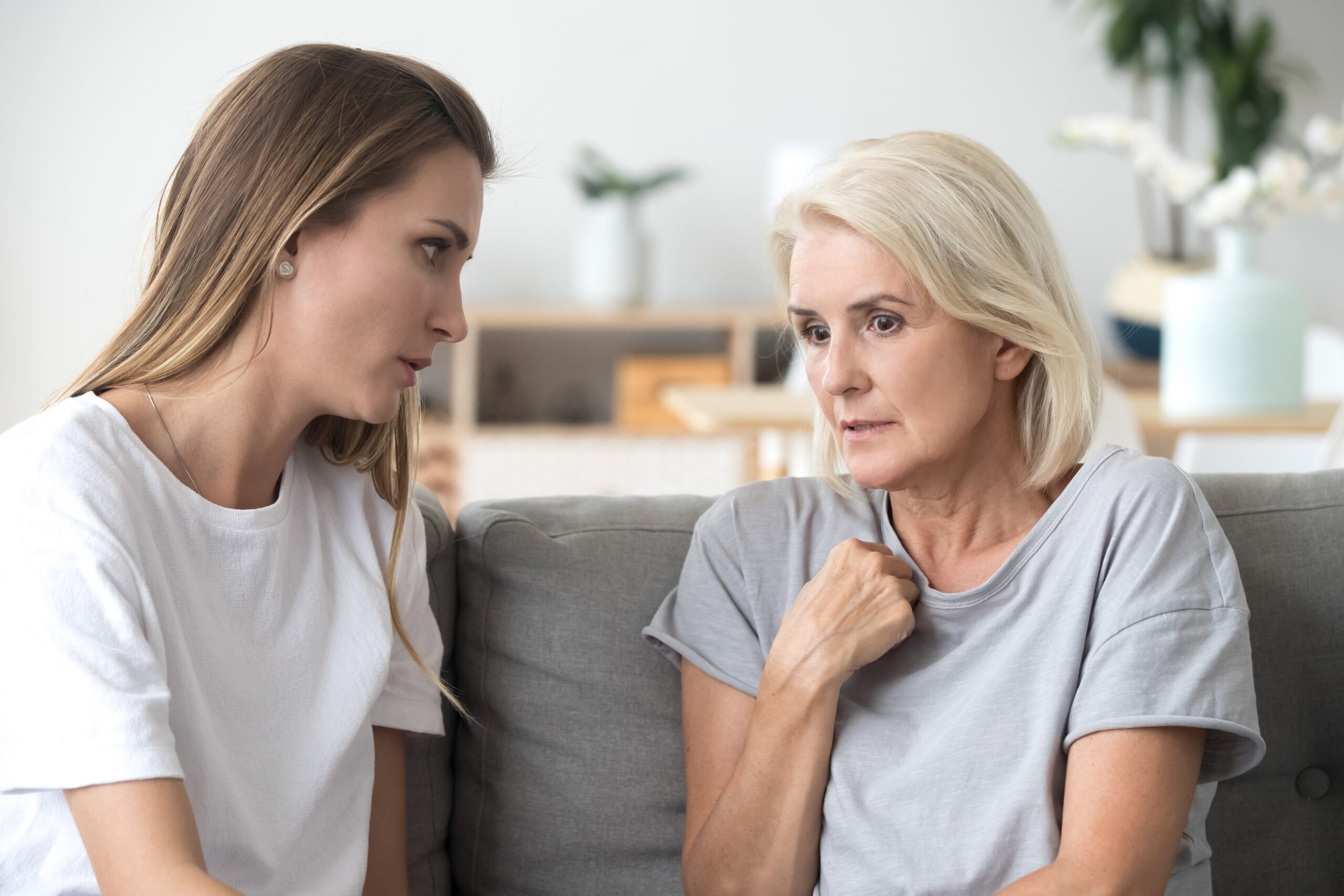Person listening with empathy