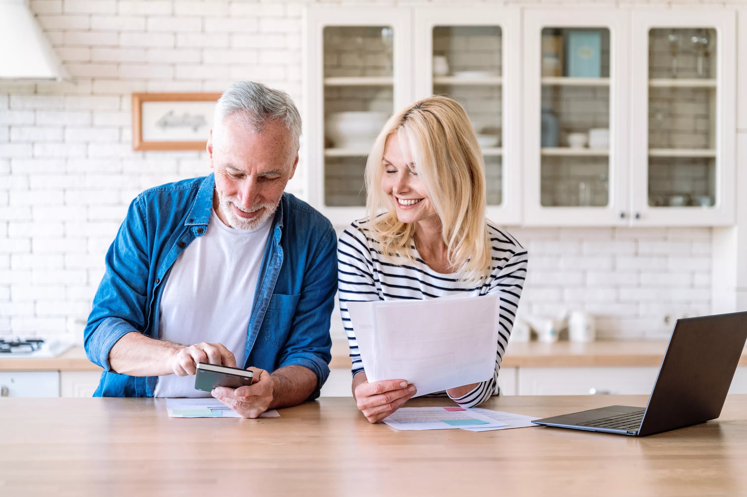 Person planning retirement