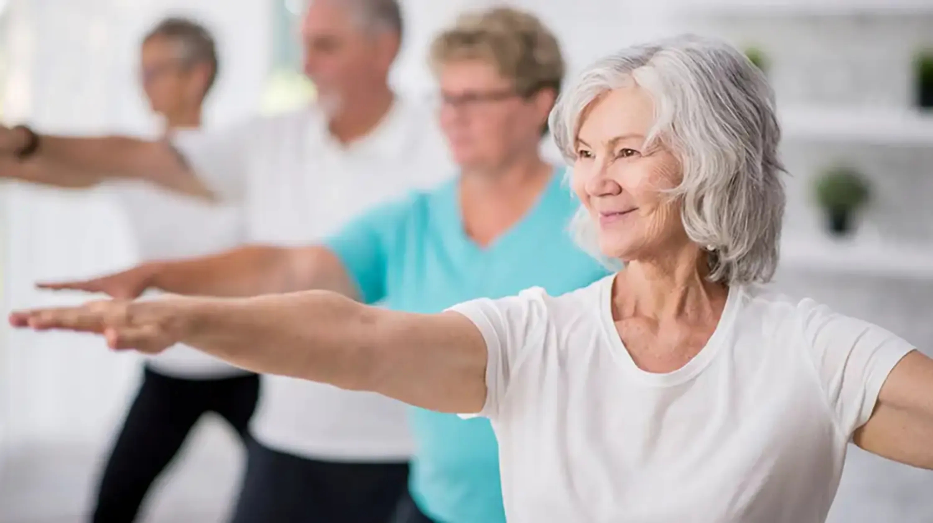 Smiling healthy adult
