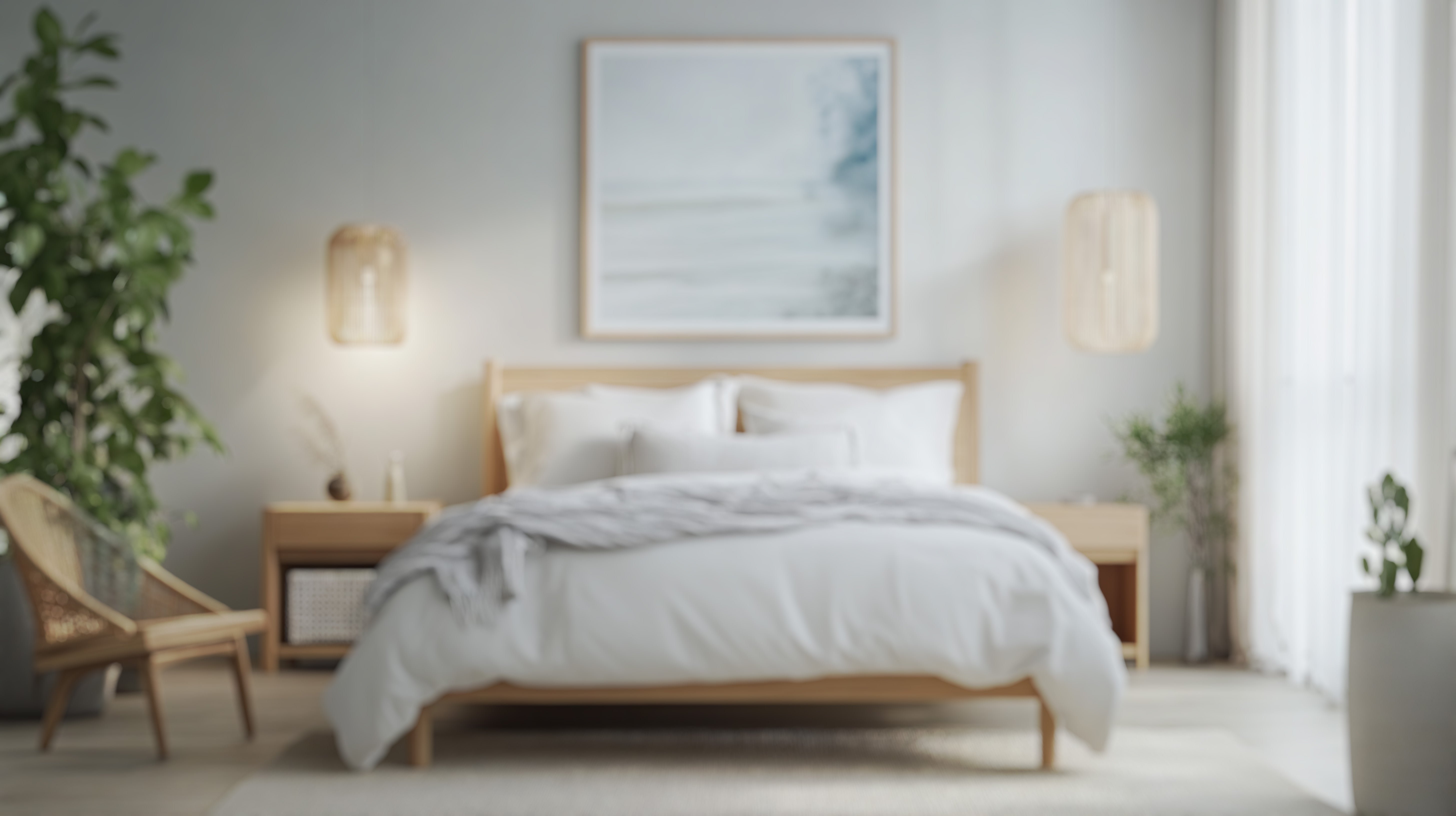 Calm bedroom