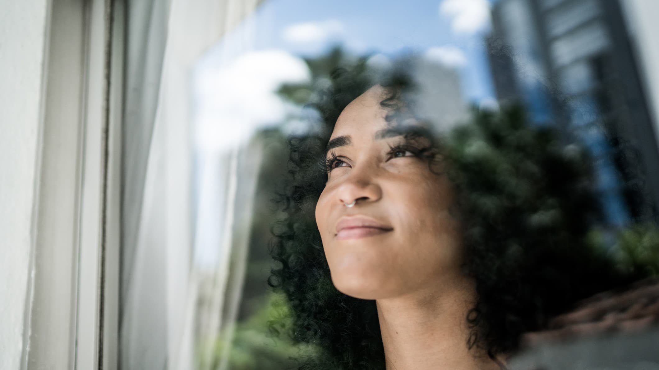 Calm person window