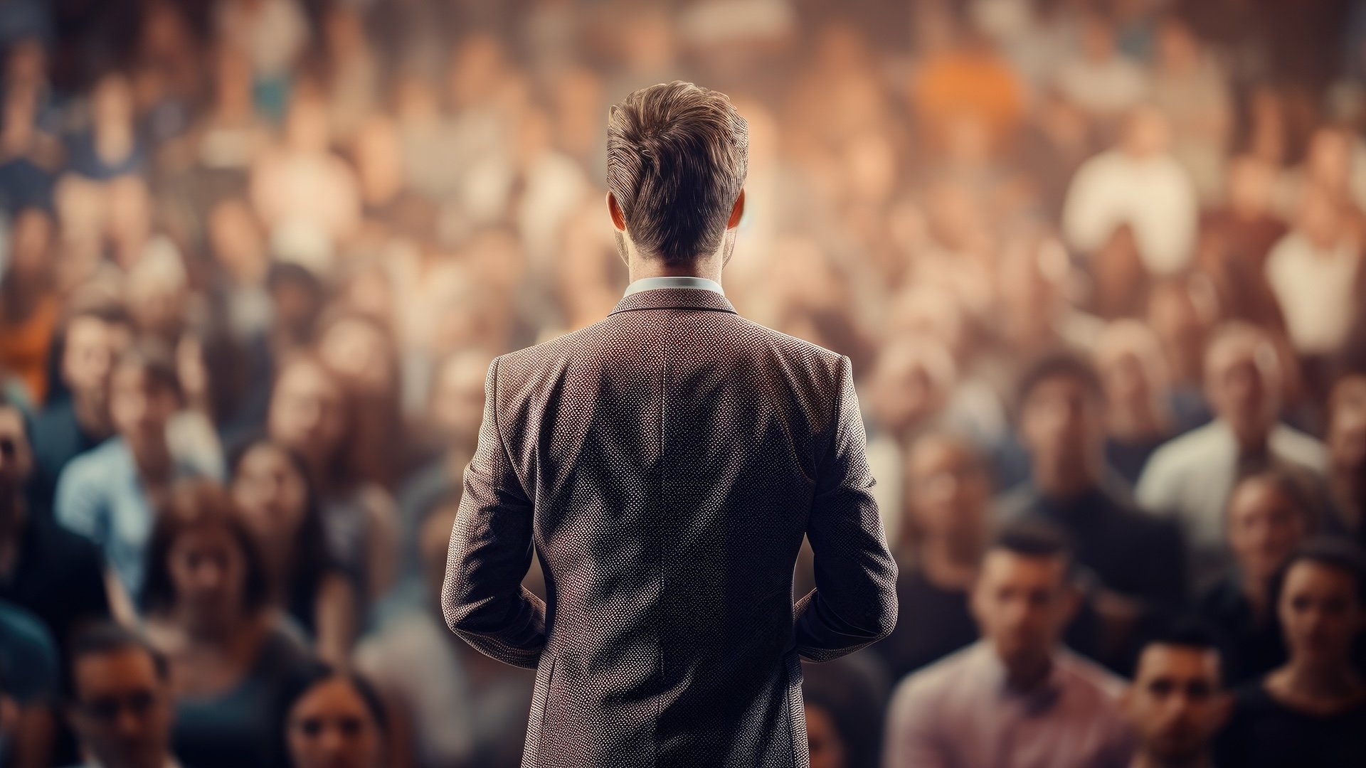 Confident speaker