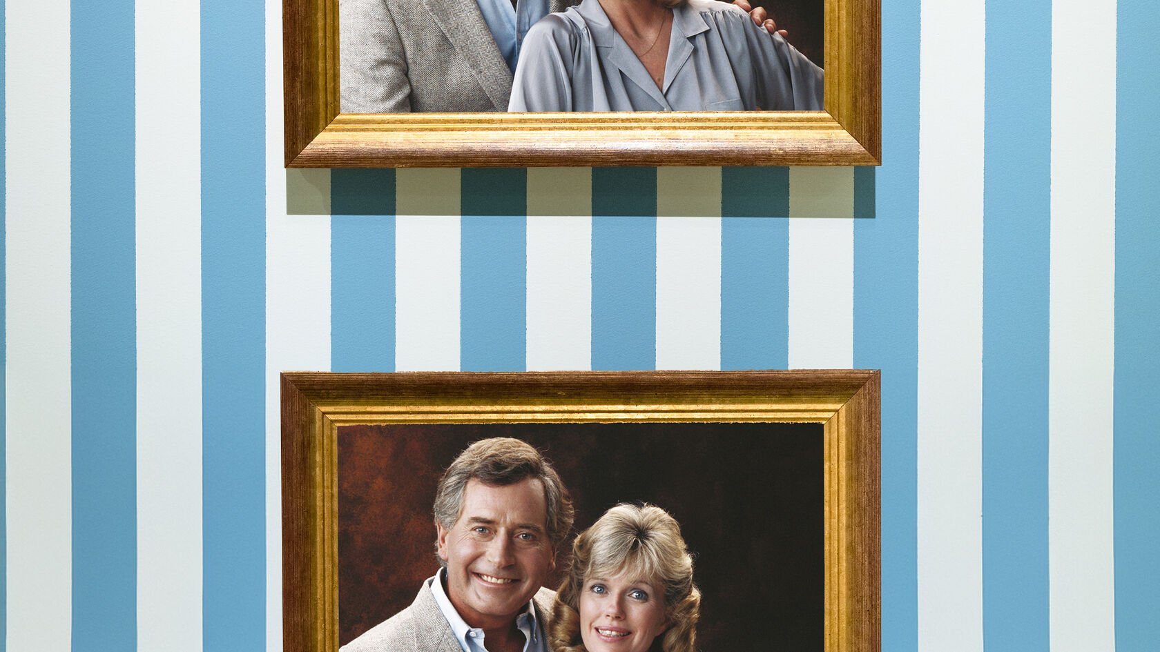 Family photo wall