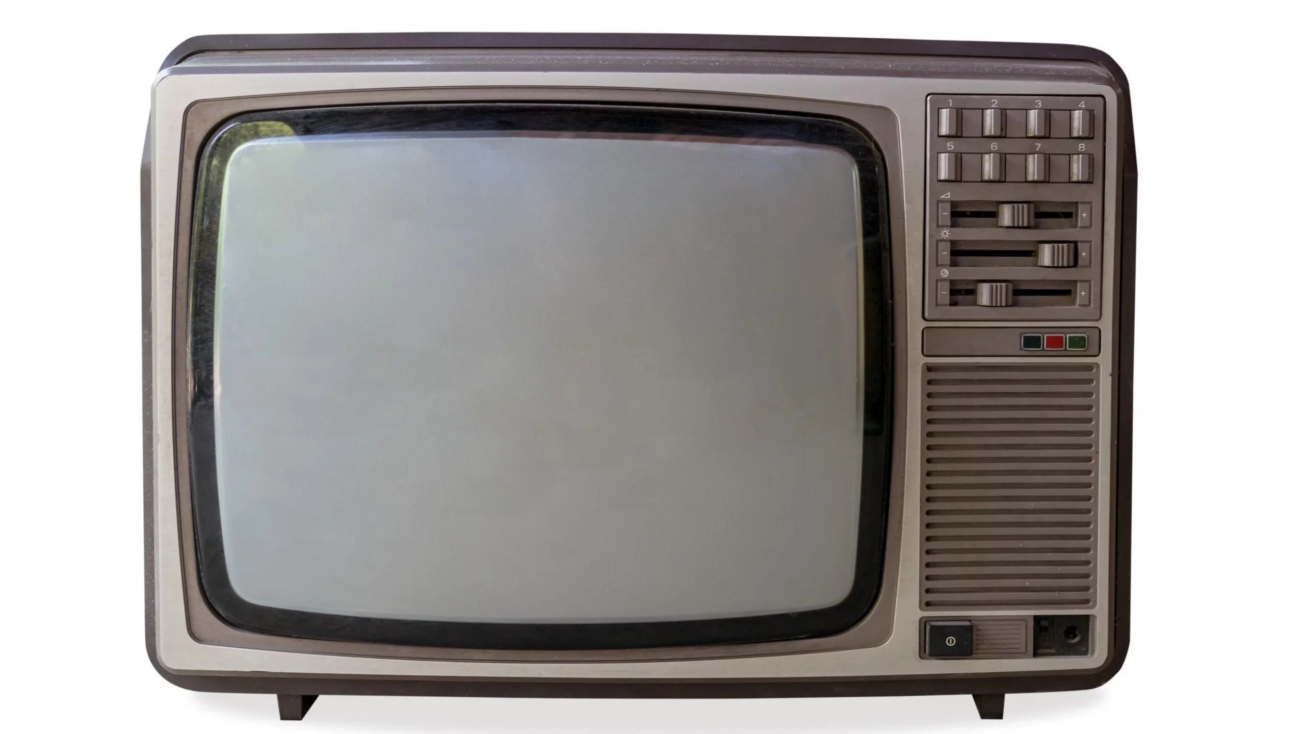 Old tv set