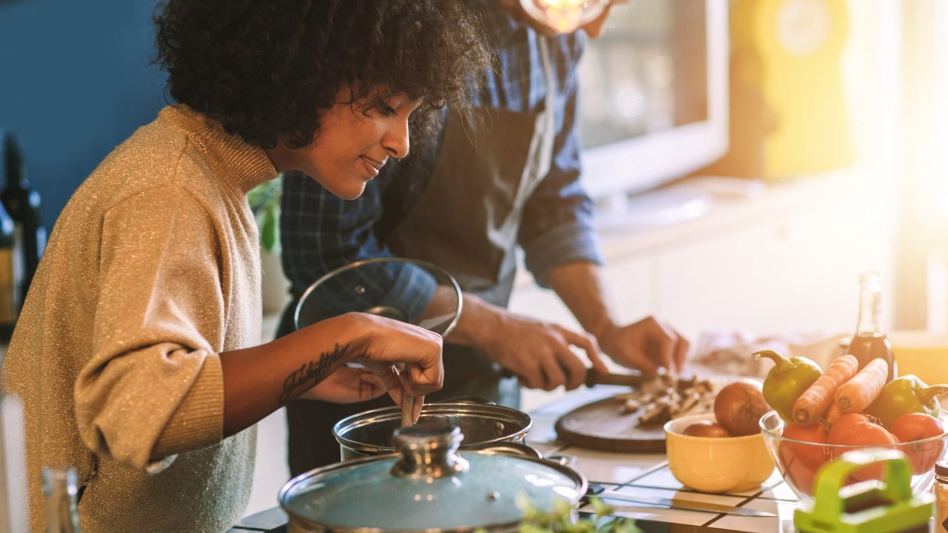 Person cooking