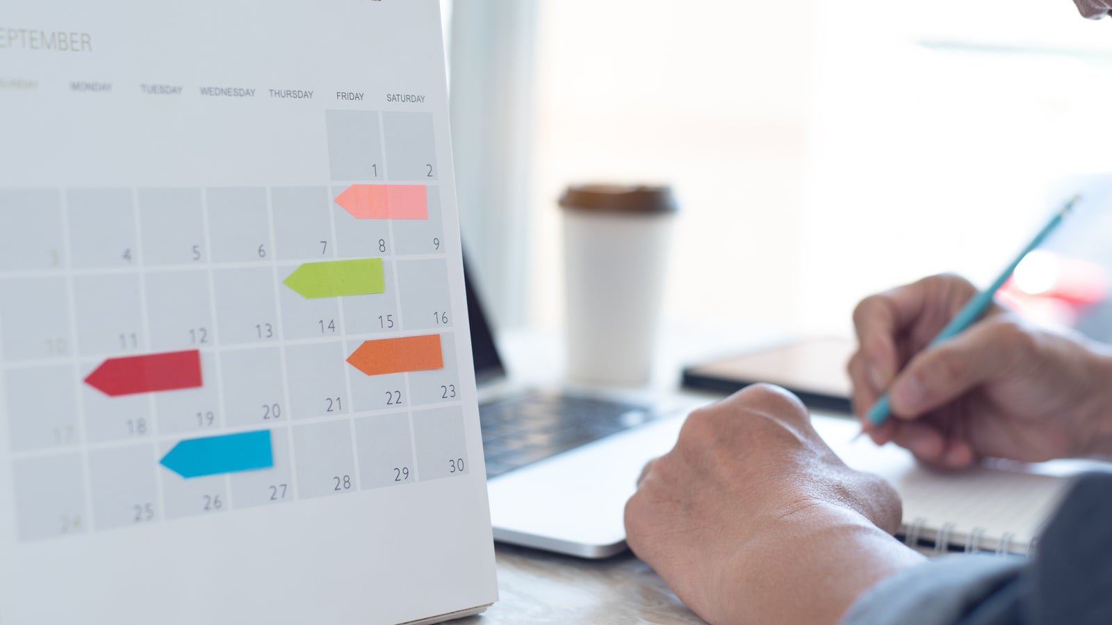 Person planning day