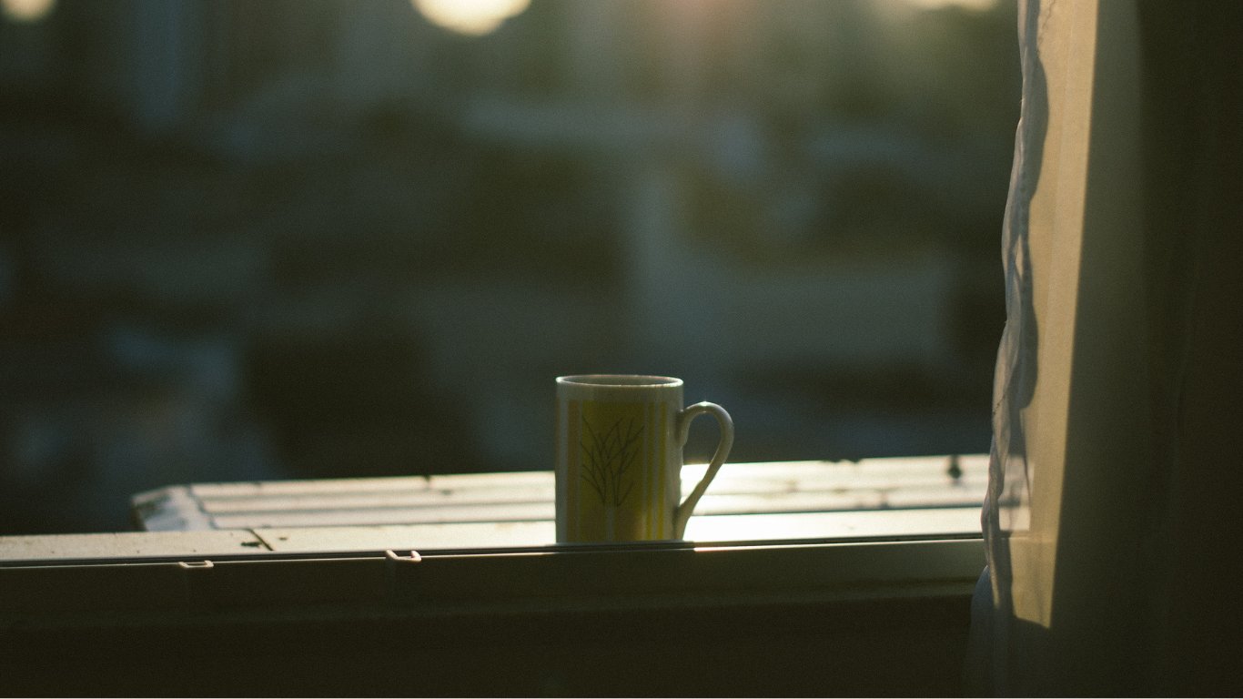 Quiet morning coffee
