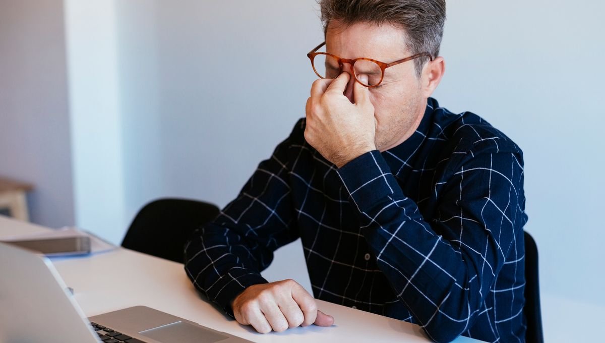 Stressed adult