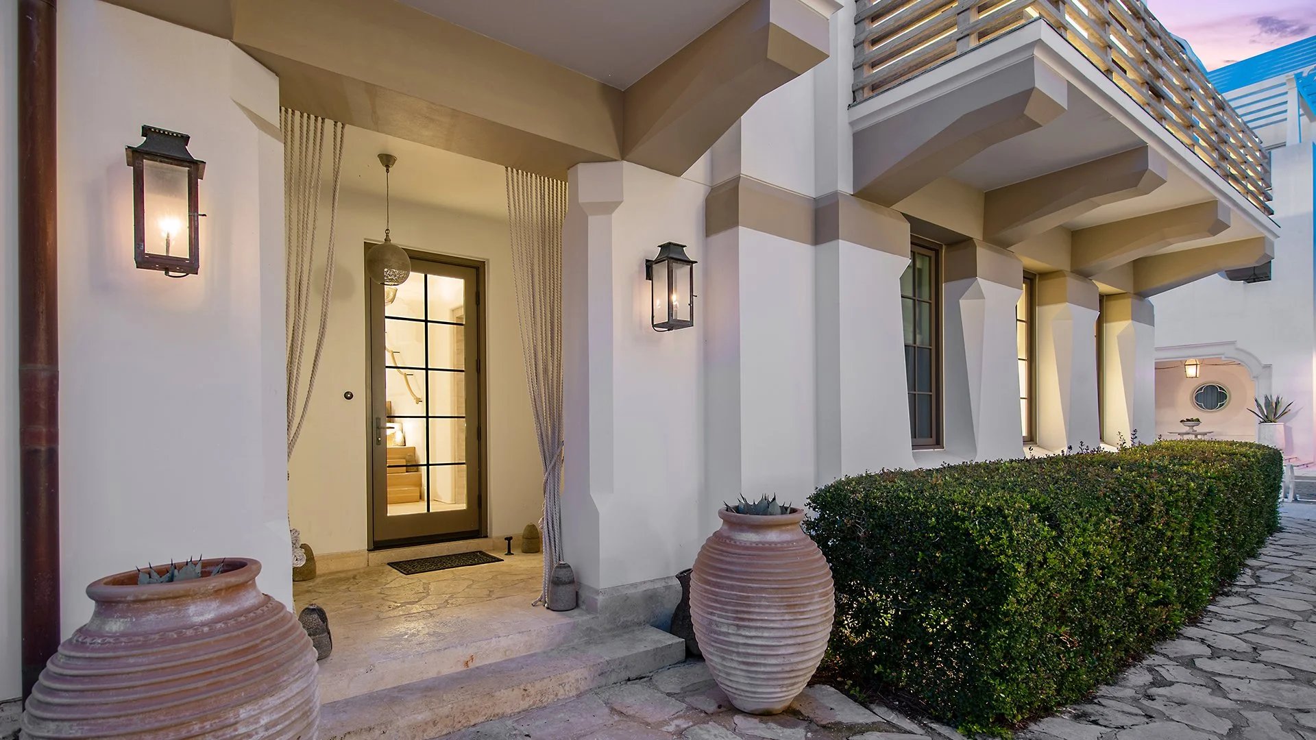Welcoming entryway