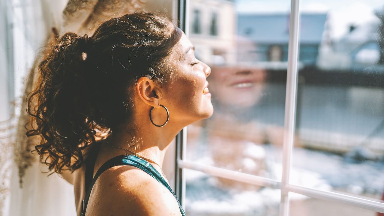 Woman in window