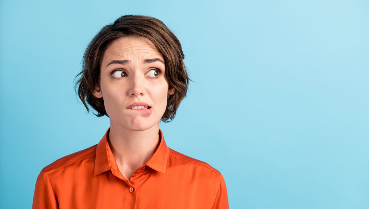 Confused woman