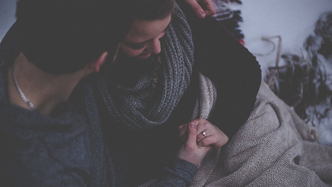 Cozy couple