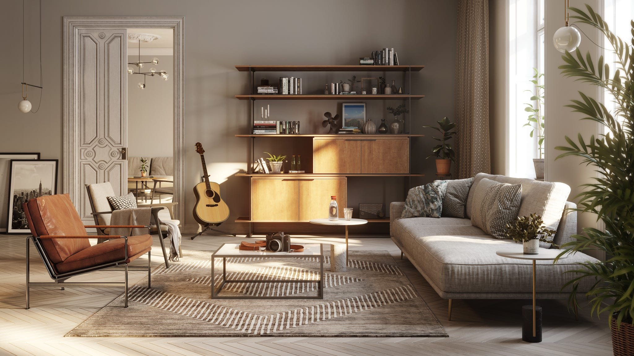 Quiet living room