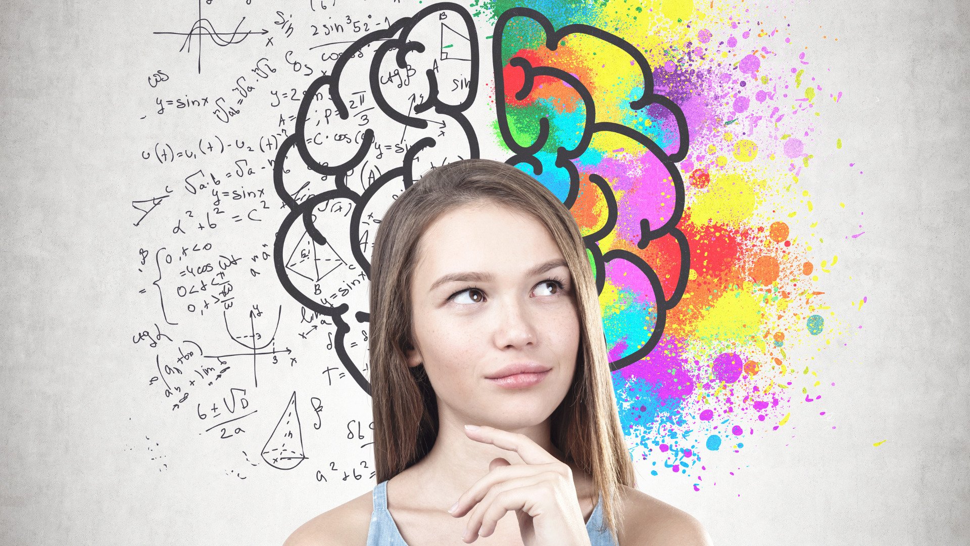 Thoughtful student