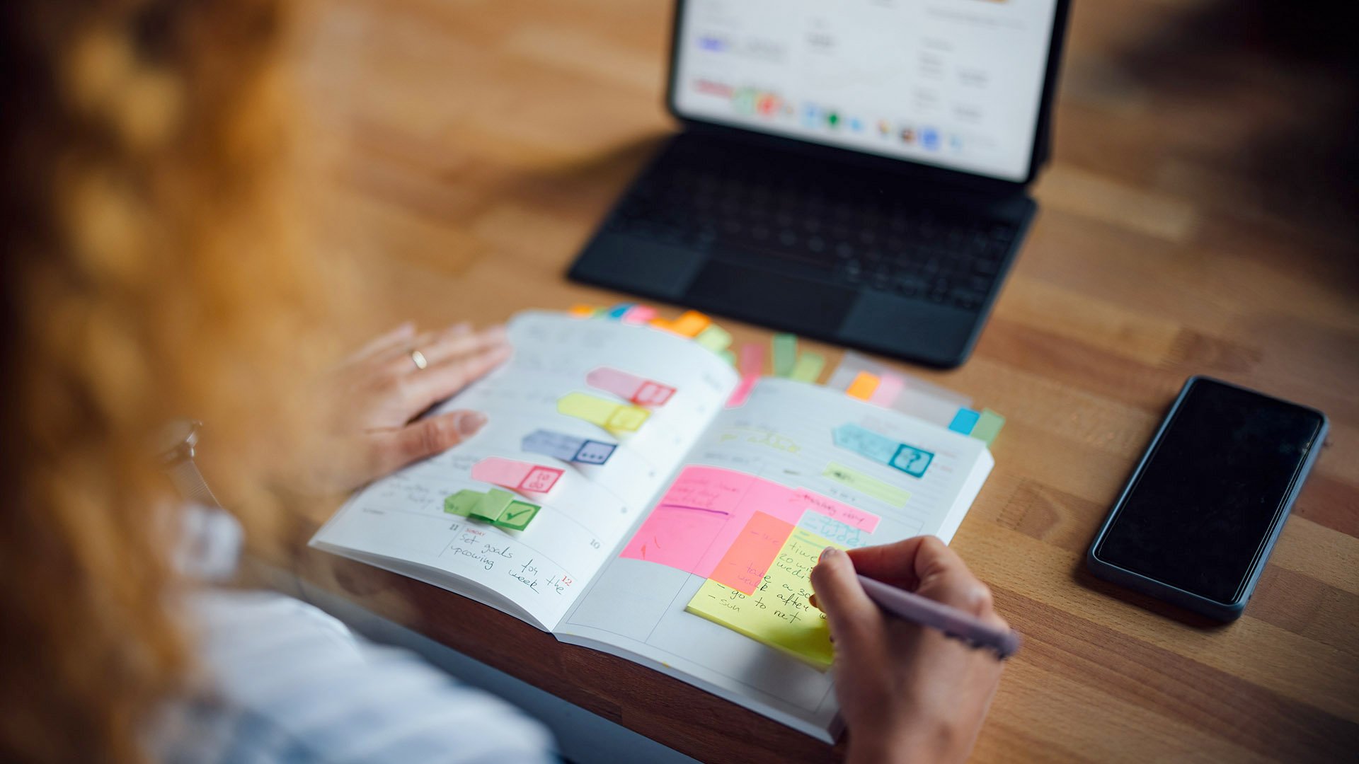 Organized person planning